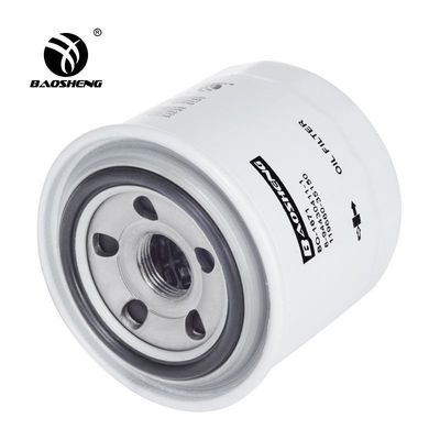 Filtro de aceite resistente de alta temperatura del excavador de la capacidad grande P550422 para la protección del motor de YANMAR 85m m