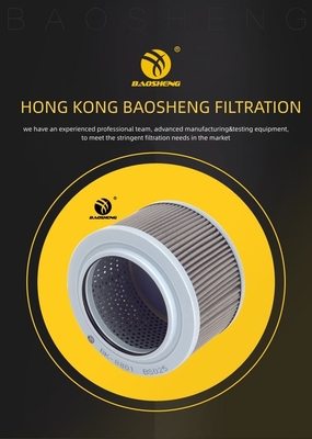 Filtro de succión del aceite hidráulico de KOMATSU OD 150M M 207-60-21311 KNJ-1847