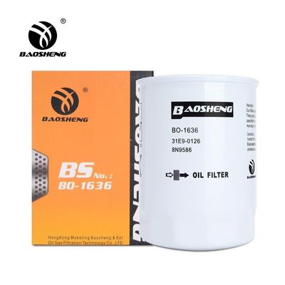 Filtro de aceite de excavadora de gran capacidad resistente a altas temperaturas 32701-37950 BT230 Para protección del motor HYUNDAI 135mm