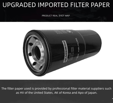 Filtros de combustible del excavador de P553500 600-319-3550 para Komatsu Xiagong