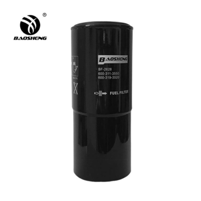 Filtros de combustible del excavador de P553500 600-319-3550 para Komatsu Xiagong