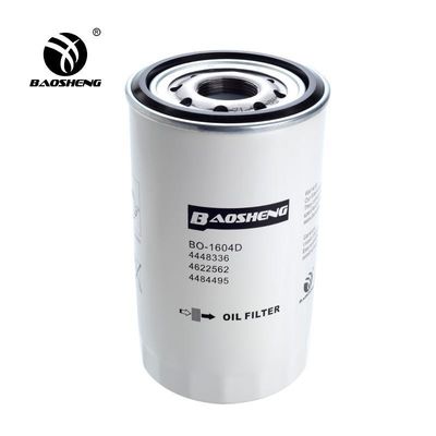 Filtro de aceite de excavadora resistente a la corrosión a altas temperaturas 4484495 P550596 Para protección del motor HITACHI 210mm