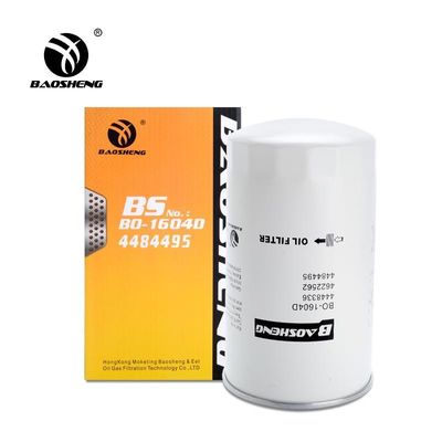 Filtro de aceite de excavadora resistente a la corrosión a altas temperaturas 4484495 P550596 Para protección del motor HITACHI 210mm