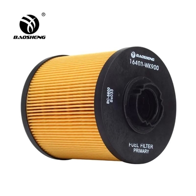 elemento filtrante de aceite hidráulico de 92m m OD 16403-WK900 para KOBESTEEL SK75-8