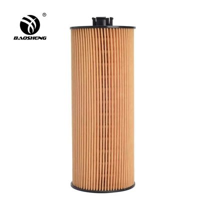 Filtro de aceite de excavadora resistente a la corrosión a altas temperaturas 11708551 para protección del motor YANMAR 214/197mm