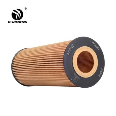 Filtro de aceite de excavadora resistente a la corrosión a altas temperaturas 11708551 para protección del motor YANMAR 214/197mm