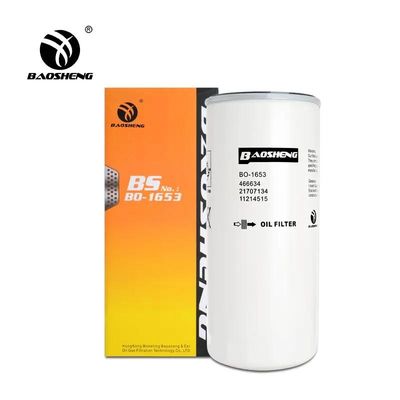 Filtro de aceite hidráulico de gran capacidad resistente a altas temperaturas 21707133 466634 260 mm Protección del motor de altura