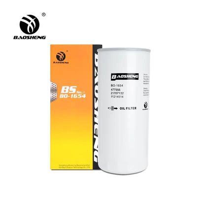 Filtro de aceite de excavadora de gran capacidad resistente a altas temperaturas 21707132 11214514 260 mm Protección del motor de altura