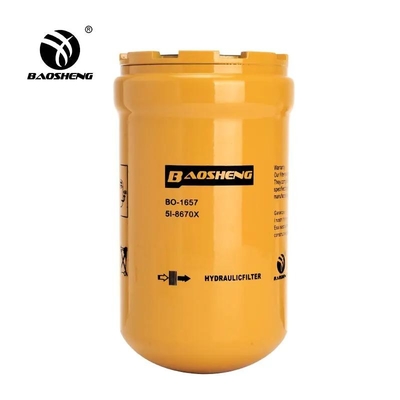 metal Mesh Excavator Oil Filter de la altura de Oil Filter 155m m del piloto 51-8670X