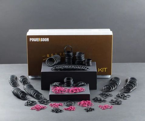 Diámetro del anillo de cierre de Black Rubber O del excavador 3.5m m 1.78m m 1.9m m